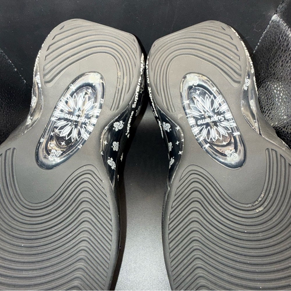 Size 10.5 - Nike Supreme x Air Zoom Flight 95 SP Black, DJ8604-001, With OG Box - Picture 12 of 13